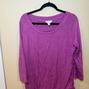 Market & Spruce Women's Vibrant Purple Sweatshirt
